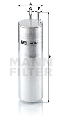 MANN-FILTER Kütusefilter WK 8020