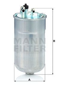 MANN-FILTER Топливный фильтр WK 8021