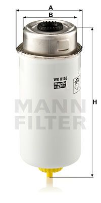 MANN-FILTER Kütusefilter WK 8158