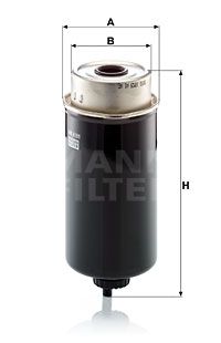 MANN-FILTER Топливный фильтр WK 8161