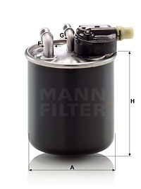 MANN-FILTER Kütusefilter WK 820/22