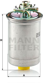 MANN-FILTER Топливный фильтр WK 823