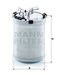 MANN-FILTER Kütusefilter WK 823/2