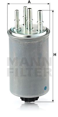 MANN-FILTER Kütusefilter WK 829/4