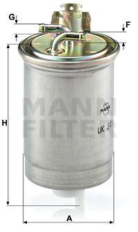 MANN-FILTER Kütusefilter WK 841
