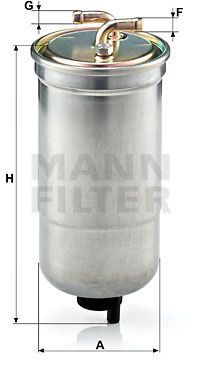 MANN-FILTER Kütusefilter WK 853/16
