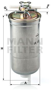 MANN-FILTER Kütusefilter WK 853/4