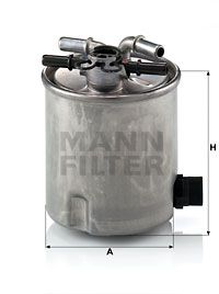 MANN-FILTER Топливный фильтр WK 9007