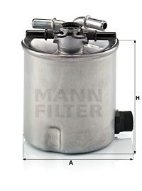 MANN-FILTER Kütusefilter WK 9008