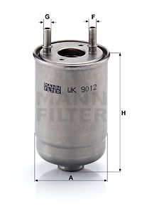 MANN-FILTER Топливный фильтр WK 9012 x