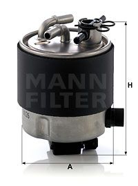 MANN-FILTER Топливный фильтр WK 9026