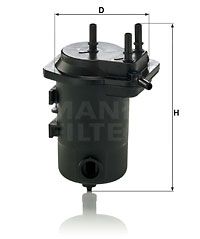 MANN-FILTER Топливный фильтр WK 9028 z