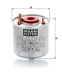 MANN-FILTER Kütusefilter WK 9046 z