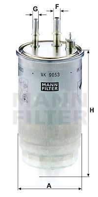 MANN-FILTER Kütusefilter WK 9053 z