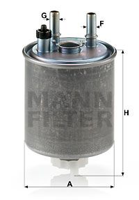 MANN-FILTER Kütusefilter WK 918/1