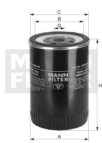 MANN-FILTER Топливный фильтр WK 921/1