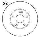 MAPCO Piduriketas 15122/2