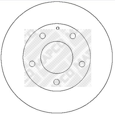 MAPCO Piduriketas 15285