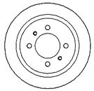 MAPCO Тормозной диск 15510