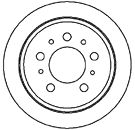 MAPCO Тормозной диск 15972