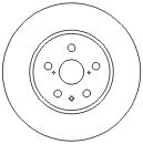 MAPCO Тормозной диск 25560