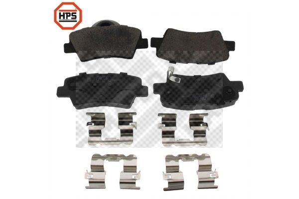 MAPCO Brake Pad Set, disc brake