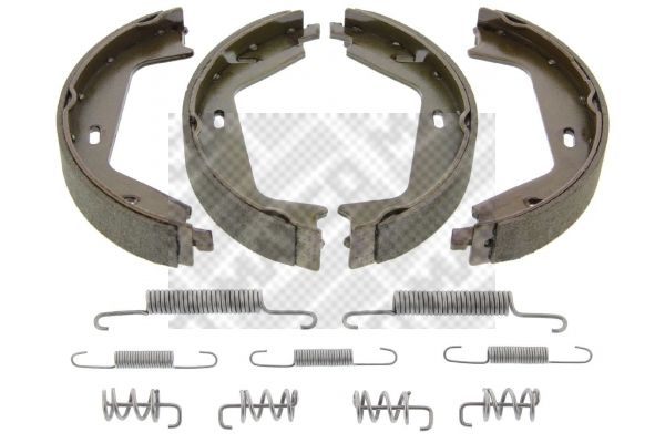 MAPCO Комплект тормозных колодок, стояночная тормозная с 8862/1