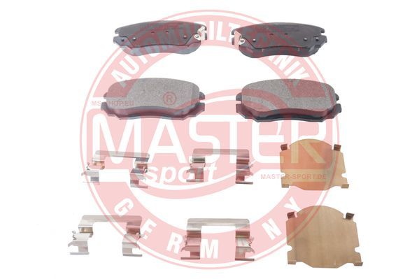 MASTER-SPORT Комплект тормозных колодок, дисковый тормоз 13046056112N-SET-MS
