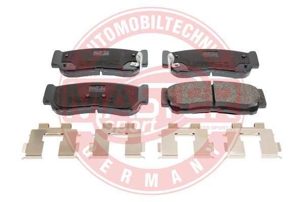 MASTER-SPORT Piduriklotsi komplekt,ketaspidur 13046057822N-SET-MS