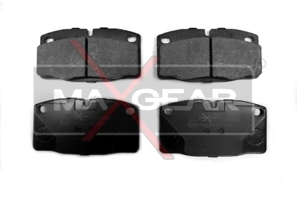 MAXGEAR Комплект тормозных колодок, дисковый тормоз 19-0458