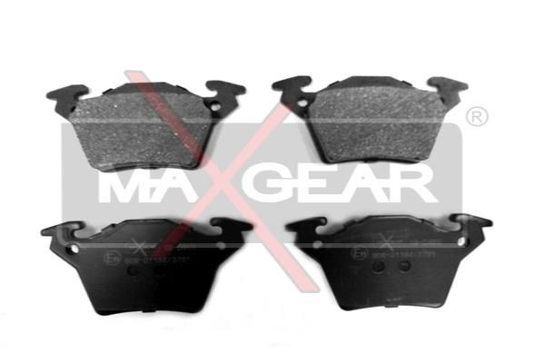 MAXGEAR Комплект тормозных колодок, дисковый тормоз 19-0469