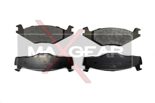 MAXGEAR Комплект тормозных колодок, дисковый тормоз 19-0582