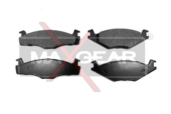 MAXGEAR Комплект тормозных колодок, дисковый тормоз 19-0583