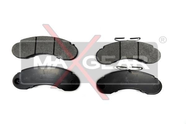 MAXGEAR Комплект тормозных колодок, дисковый тормоз 19-0612
