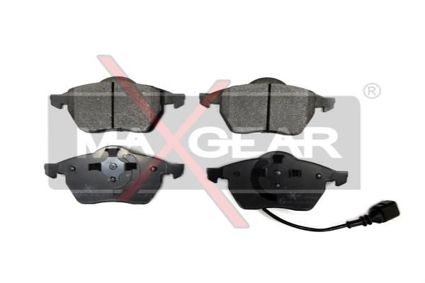 MAXGEAR Комплект тормозных колодок, дисковый тормоз 19-0661