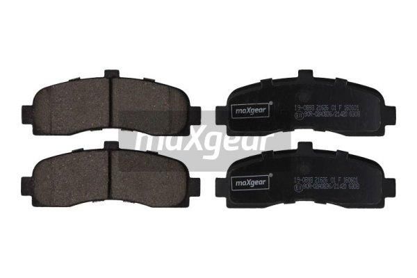 MAXGEAR Комплект тормозных колодок, дисковый тормоз 19-0893