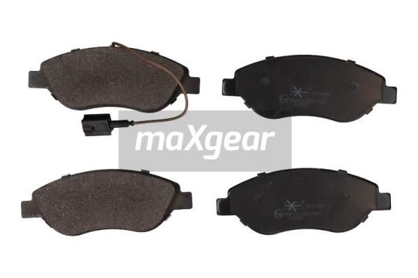 MAXGEAR Комплект тормозных колодок, дисковый тормоз 19-0904