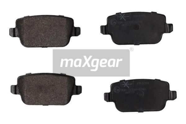 MAXGEAR Комплект тормозных колодок, дисковый тормоз 19-1094