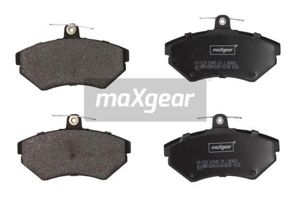 MAXGEAR Комплект тормозных колодок, дисковый тормоз 19-1110