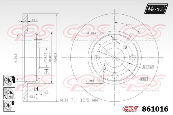 MAXTECH Piduriketas 861016.6980