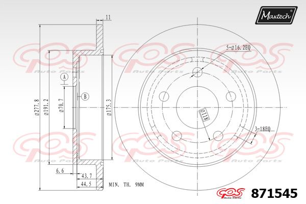 MAXTECH Piduriketas 871545.0000