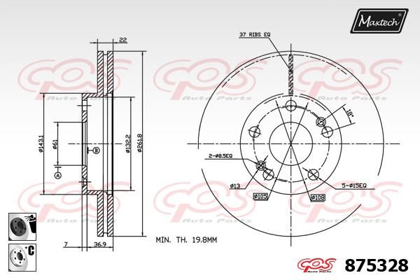 MAXTECH Piduriketas 875328.6060