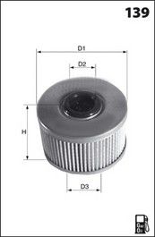 MECAFILTER Kütusefilter ELG5231