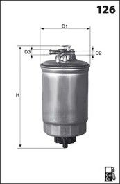 MECAFILTER Kütusefilter ELG5276