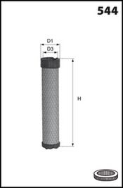 MECAFILTER Фильтр добавочного воздуха FA3353