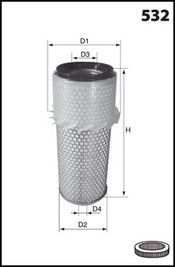 MECAFILTER Õhufilter FA3399