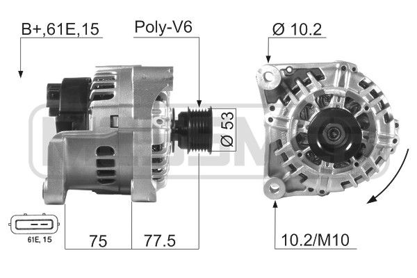 MESSMER Generaator 210012