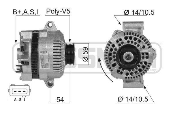 MESSMER Generaator 210029