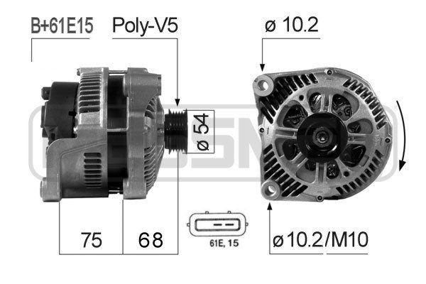 MESSMER Generaator 210669
