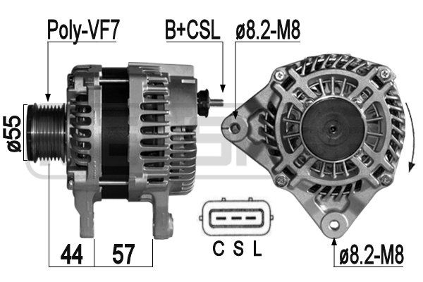 MESSMER Generaator 210957